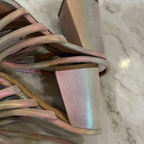 Free People Iridescent Strappy Heels - Picture 12 of 16
